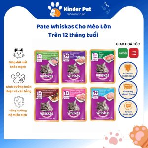 Pate Whiskas cho meo truong thanh