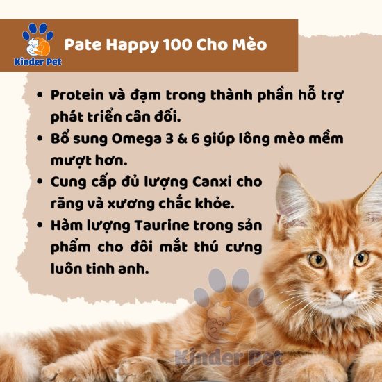 Pate Wanpy Happy 100 cho meo