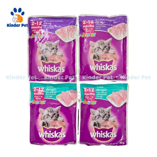 Pate Whiskas Junior cho meo con