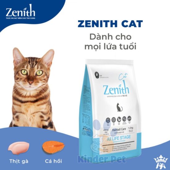 hat mem zenth-hairball care cho meo