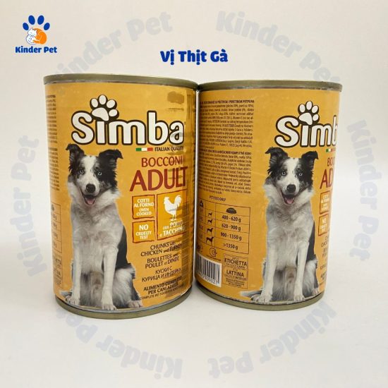 Pate Simba cho cho truong thanh 415g