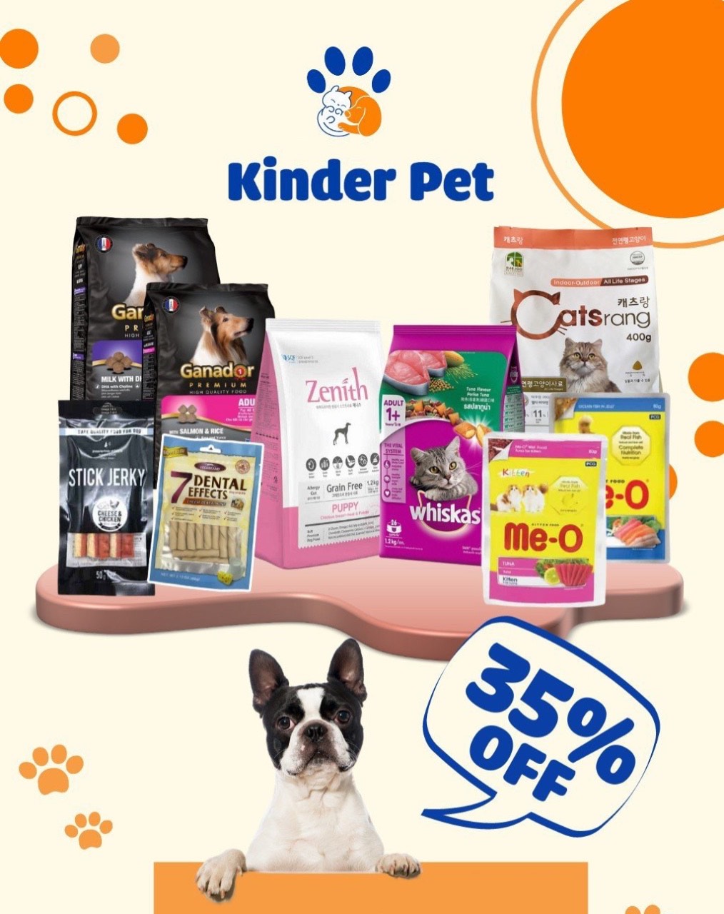 Thuc an cho thu cung - Kinder Pet